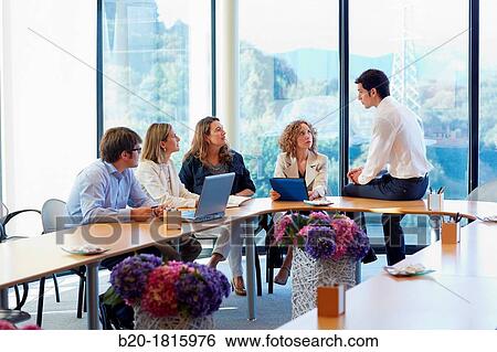Team of business executives, Meeting, Innovation Strategies, Tecnalia Research & Innovation, Basque Country, Spain View Large Photo Image Stock Photograph - Team of business executives, Meeting, Innovation Strategies, Tecnalia Research & Innovation, Basque Country, Spain. Fotosearch