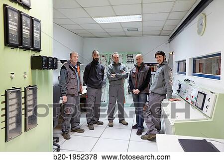 Stock Photo - Team. Power Electric Laboratory. Certification of electrical equipment. Technological Services to Industry. Tecnalia Research & innovation, Bizkaia, Basque Country, Spain.. Fotosearch
