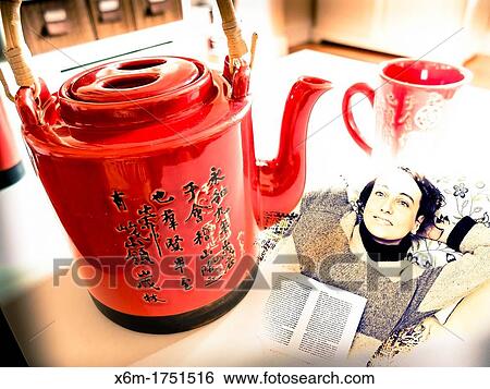 teapot and quiet moment View Large Photo Image Stock Photograph - teapot and quiet moment. Fotosearch