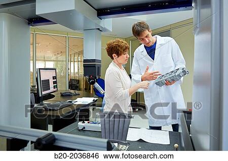 Technical analysis of the measurement of a piece as CMM. Coordinate Measuring Machine. Measurement consultancy service with customer parts. Innovative Metrology applied. Sariki Metrology. Elgoibar. Gipuzkoa. Basque Country. Spain. View Large Photo Image Stock Photograph - Technical analysis of the measurement of a piece as CMM. Coordinate Measuring Machine. Measurement consultancy service with customer parts. Innovative Metrology applied. Sariki Metrology. Elgoibar. Gipuzkoa. Basque Country. Spain.. Fotosearch