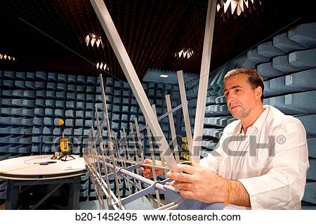 Technical measurement of electromagnetic compatibility in a test chamber, Tecnalia Research & Innovation, Zamudio, Bizkaia, Euskadi, Spain View Large Photo Image Stock Photography - Technical measurement of electromagnetic compatibility in a test chamber, Tecnalia Research & Innovation, Zamudio, Bizkaia, Euskadi, Spain. Fotosearch