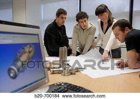Technical office, spindle manufacturing. Mendaro, Gipuzkoa, Euskadi, Spain View Large Photo Image Picture - Technical office, spindle manufacturing. Mendaro, Gipuzkoa, Euskadi, Spain. Fotosearch