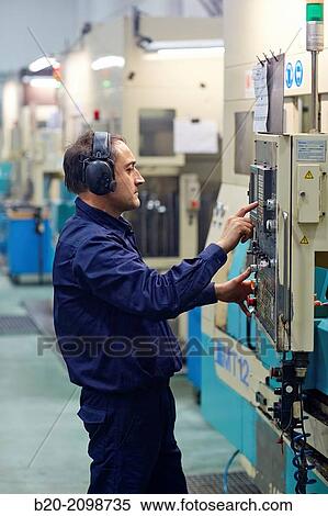 Technician CNC control. Area automated CNC lathes. Machined Indecober. Machining of precision parts in series. Automotive industry. Berriz. Bizkaia. Basque Country. Spain. View Large Photo Image Stock Photography - Technician CNC control. Area automated CNC lathes. Machined Indecober. Machining of precision parts in series. Automotive industry. Berriz. Bizkaia. Basque Country. Spain.. Fotosearch