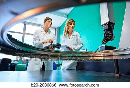 Technicians inspecting aircraft component. Measurement of a piece in CMM. Coordinate Measuring Machine. Innovative Metrology applied. Sariki Metrology. Elgoibar. Gipuzkoa. Basque Country. Spain. View Large Photo Image Stock Photograph - Technicians inspecting aircraft component. Measurement of a piece in CMM. Coordinate Measuring Machine. Innovative Metrology applied. Sariki Metrology. Elgoibar. Gipuzkoa. Basque Country. Spain.. Fotosearch