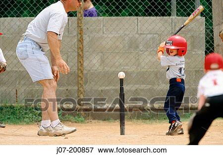 Tee baseball View Large Photo Image Stock Photo - Tee baseball. Fotosearch