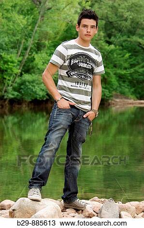 Teen boy View Large Photo Image Stock Image - Teen boy. Fotosearch