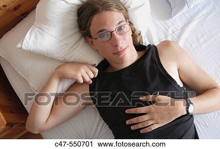Stock Image - Teen boy. Fotosearch