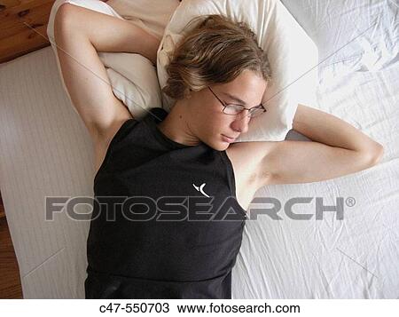 Stock Image - Teen boy. Fotosearch