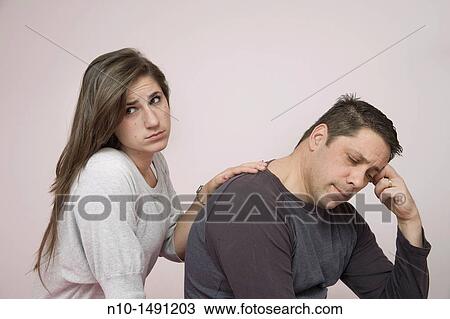 Teen girl and her father View Large Photo Image Stock Image - Teen girl and her father. Fotosearch