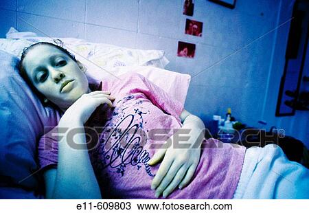 Teen girl in bedroom View Large Photo Image Stock Image - Teen girl in bedroom. Fotosearch