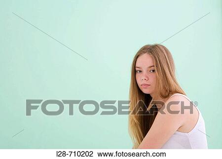 Teen girl portrait View Large Photo Image Stock Image - Teen girl portrait. Fotosearch
