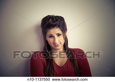 Teen girl posing View Large Photo Image Stock Image - Teen girl posing. Fotosearch