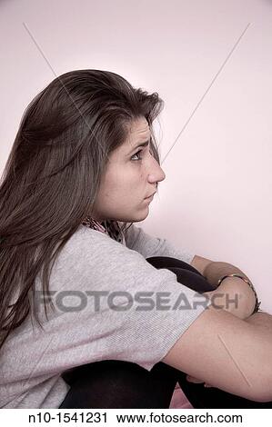 Stock Image - Teen girl. Fotosearch