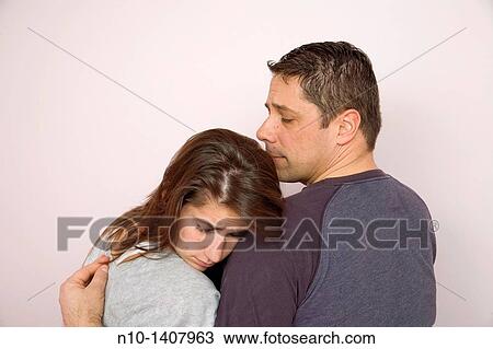 Teen girl with her father View Large Photo Image Stock Image - Teen girl with her father. Fotosearch
