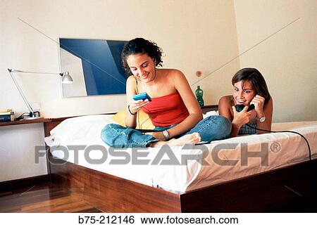 Teen girls View Large Photo Image Stock Photograph - Teen girls. Fotosearch