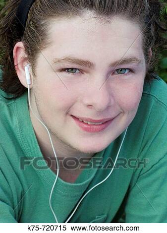 teen listening to music View Large Photo Image Stock Photography - teen listening to music. Fotosearch