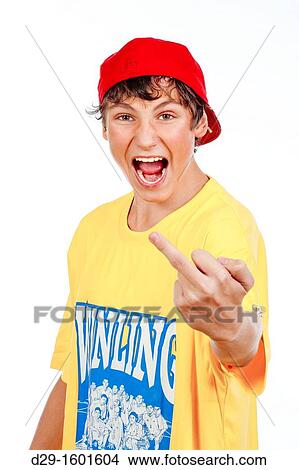 teenage boy in red baseball cap making gestures -isolated on white View Large Photo Image Picture - teenage boy in red baseball cap making gestures -isolated on white. Fotosearch