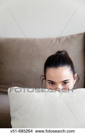 Teenage girl in a home scene View Large Photo Image Picture - Teenage girl in a home scene. Fotosearch
