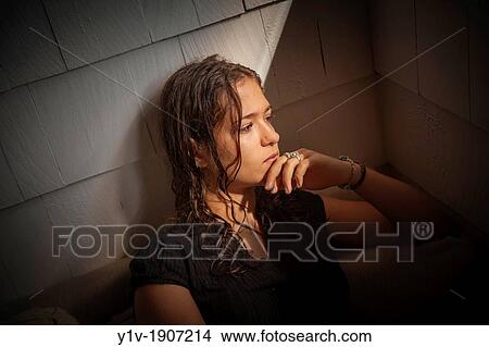 Picture - Teenage girl. Fotosearch