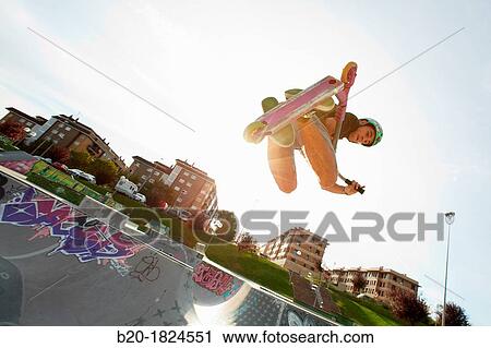Teenager with city scooter in Skate park, Leioa, Bizkaia, Basque Country, Spain View Large Photo Image Stock Image - Teenager with city scooter in Skate park, Leioa, Bizkaia, Basque Country, Spain. Fotosearch
