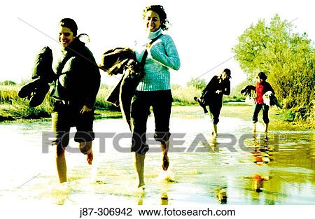 Stock Image - Teenagers. Fotosearch