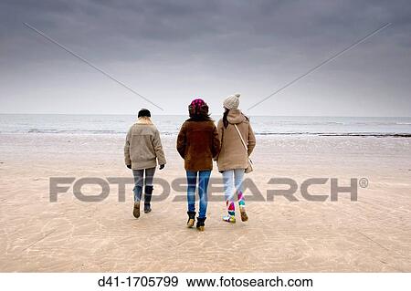Teenagers stroll on Margate, Kent beach View Large Photo Image Stock Photo - Teenagers stroll on Margate, Kent beach. Fotosearch