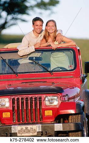 teens in jeep View Large Photo Image Stock Image - teens in jeep. Fotosearch