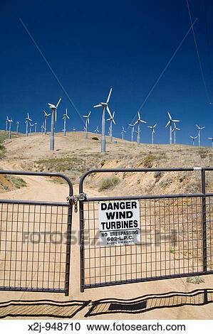 Tehachapi, California - The world's second largest collection of wind turbines in Tehachapi Pass, northeast of Los Angeles A dozen private companies operate about 5, 000 turbines on the site View Large Photo Image Stock Image - Tehachapi, California - The world's second largest collection of wind turbines in Tehachapi Pass, northeast of Los Angeles A dozen private companies operate about 5, 000 turbines on the site. Fotosearch