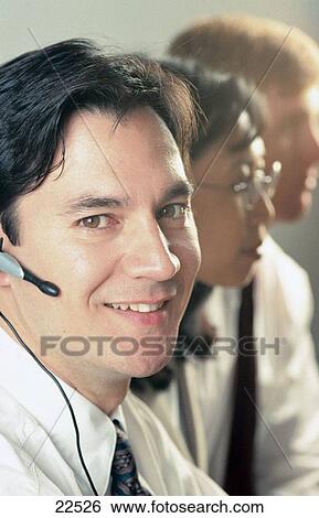 Telemarketers View Large Photo Image Stock Photograph - Telemarketers. Fotosearch