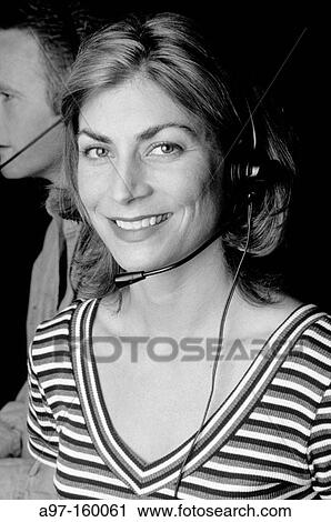 Stock Image - Telemarketing. Fotosearch