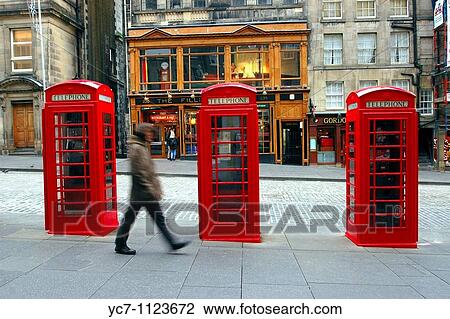 telephone booth on the Royal Mile, Edinburgh, Scotland View Large Photo Image Stock Image - telephone booth on the Royal Mile, Edinburgh, Scotland. Fotosearch