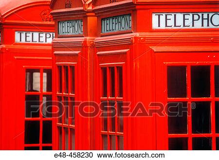 Telephone booths. London. England View Large Photo Image Stock Image - Telephone booths. London. England. Fotosearch