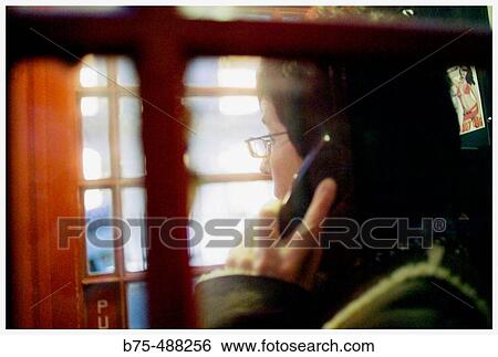 Telephone Box, London. England, UK View Large Photo Image Stock Photograph - Telephone Box, London. England, UK. Fotosearch