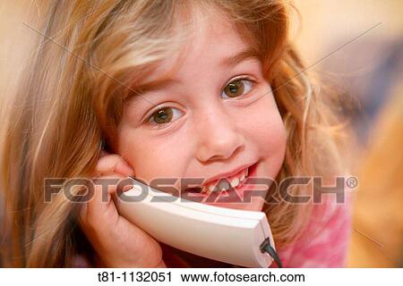 telephoning girl View Large Photo Image Stock Image - telephoning girl. Fotosearch