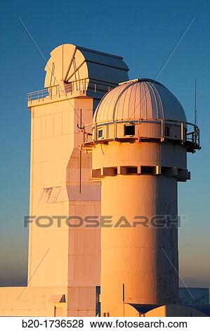 Telescopes at the? Observatorio del Teide? OT, Astronomical Observatory, Las Caadas del Teide National Park, Tenerife, Canary Islands, Spain View Large Photo Image Stock Photo - Telescopes at the? Observatorio del Teide? OT, Astronomical Observatory, Las Caadas del Teide National Park, Tenerife, Canary Islands, Spain. Fotosearch
