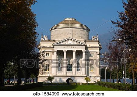 Tempio Voltiano the Volta Temple 1927 housing Alessandro Volta museum Como town Lombardy region Italy Europe View Large Photo Image Stock Image - Tempio Voltiano the Volta Temple 1927 housing Alessandro Volta museum Como town Lombardy region Italy Europe. Fotosearch