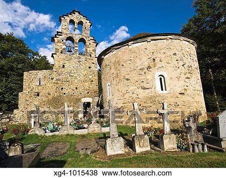 Templar chapel of Notre-Dame-de-l? Assomption, Aragnouet Hautes-Pyr? n? es, France View Large Photo Image Stock Photo - Templar chapel of Notre-Dame-de-l? Assomption, Aragnouet Hautes-Pyr? n? es, France. Fotosearch