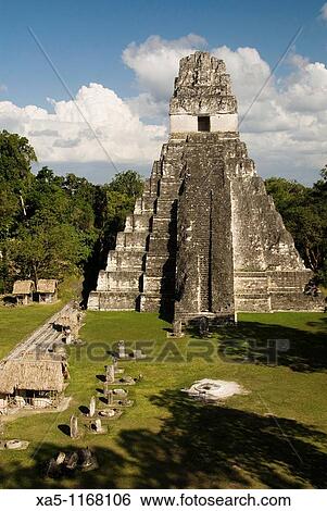 Temple 1 also know as the Jaguar Temple, Tikal National Park, Peten, Guatemala View Large Photo Image Stock Photograph - Temple 1 also know as the Jaguar Temple, Tikal National Park, Peten, Guatemala. Fotosearch
