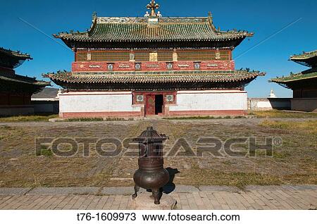 temple at Kharakorim Monastery in Central Mongolia View Large Photo Image Stock Image - temple at Kharakorim Monastery in Central Mongolia. Fotosearch