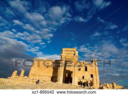 Stock Image - Temple of Bel, Palmyra, Syria. Fotosearch