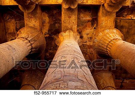 Temple of Horus. Edfu. Nile Valley. Egipt. View Large Photo Image Stock Photo - Temple of Horus. Edfu. Nile Valley. Egipt.. Fotosearch