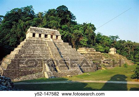 Temple of Inscriptions, Palenque Ruins, Chiapas, Mexico View Large Photo Image Stock Image - Temple of Inscriptions, Palenque Ruins, Chiapas, Mexico. Fotosearch