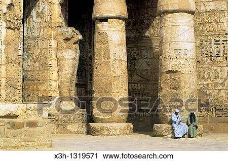 Temple of Ramesses III called Medinet Habu Temple, Thebes, Egypt, Africa View Large Photo Image Stock Image - Temple of Ramesses III called Medinet Habu Temple, Thebes, Egypt, Africa. Fotosearch