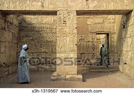 Temple of Ramesses III called Medinet Habu Temple, Thebes, Egypt, Africa View Large Photo Image Stock Photo - Temple of Ramesses III called Medinet Habu Temple, Thebes, Egypt, Africa. Fotosearch