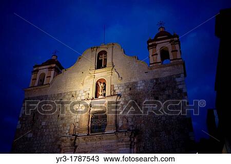 Temple of the Precious Blood of Christ in Oaxaca, Mexico. View Large Photo Image Stock Image - Temple of the Precious Blood of Christ in Oaxaca, Mexico.. Fotosearch
