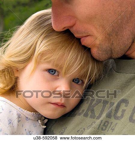 Tender Moment with Daughter View Large Photo Image Stock Photo - Tender Moment with Daughter. Fotosearch