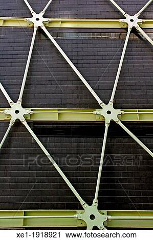 Stock Image - tensioners, Media TIC building, 2009, arch. Enric Ruiz Geli, 22 @, Barcelona, Catalonia, Spain. Fotosearch