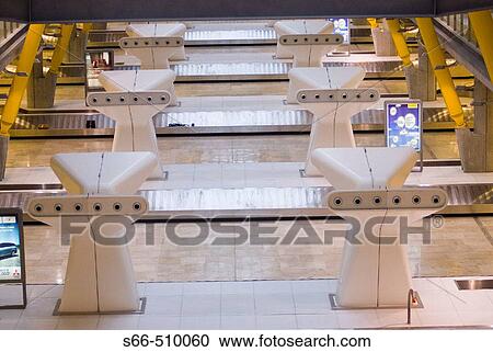 Terminal 4, new Barajas airport terminal. Madrid, Spain View Large Photo Image Stock Image - Terminal 4, new Barajas airport terminal. Madrid, Spain. Fotosearch