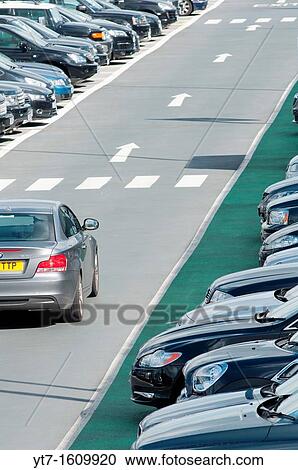 Terminal 5 Car parking at Heathrow airport London England View Large Photo Image Stock Image - Terminal 5 Car parking at Heathrow airport London England. Fotosearch