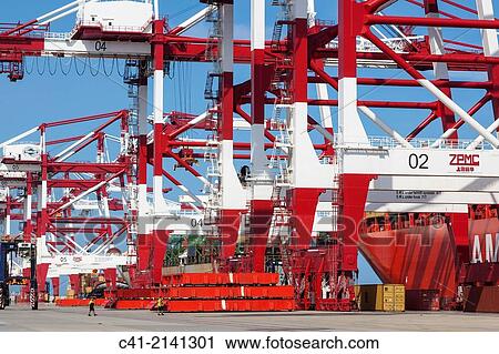 Terminal BEST. Port of Barcelona. Barcelona. Spain. View Large Photo Image Stock Image - Terminal BEST. Port of Barcelona. Barcelona. Spain.. Fotosearch